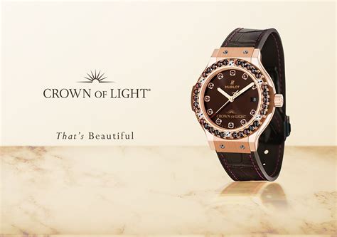 hublot light|Hublot crown of light review.